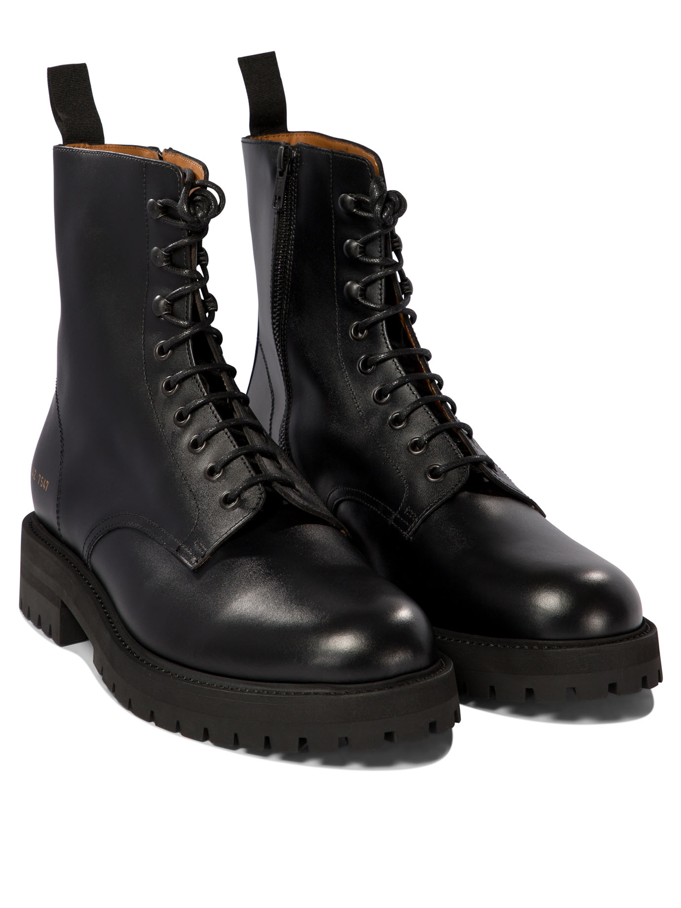 COMMON PROJECTS Leather combat boots